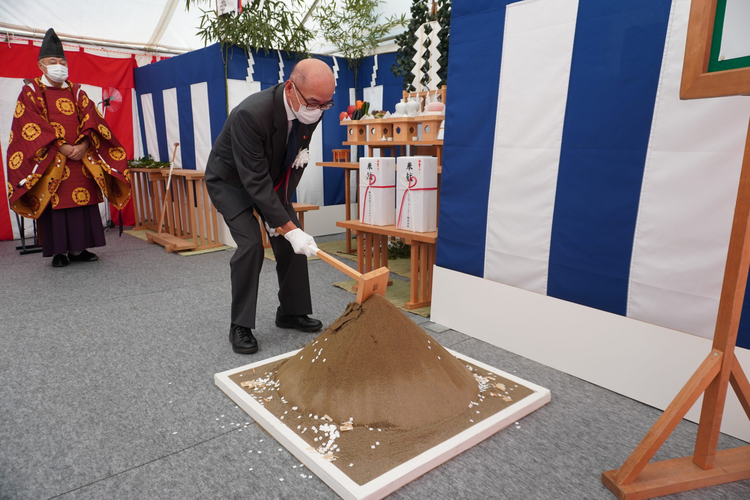 アライプロバンス葛西A棟　地鎮祭画像